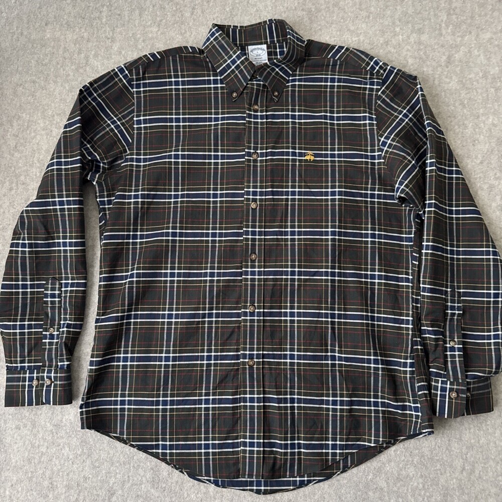 Brooks Brothers Regent Non-Iron Plaid Shirt